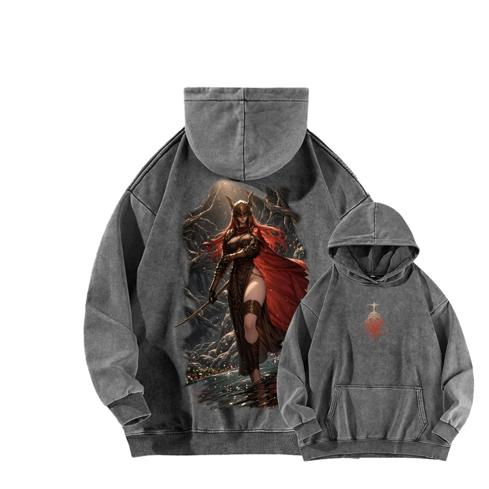 Elden Ring Unisex Washed Hoodie 2604005423