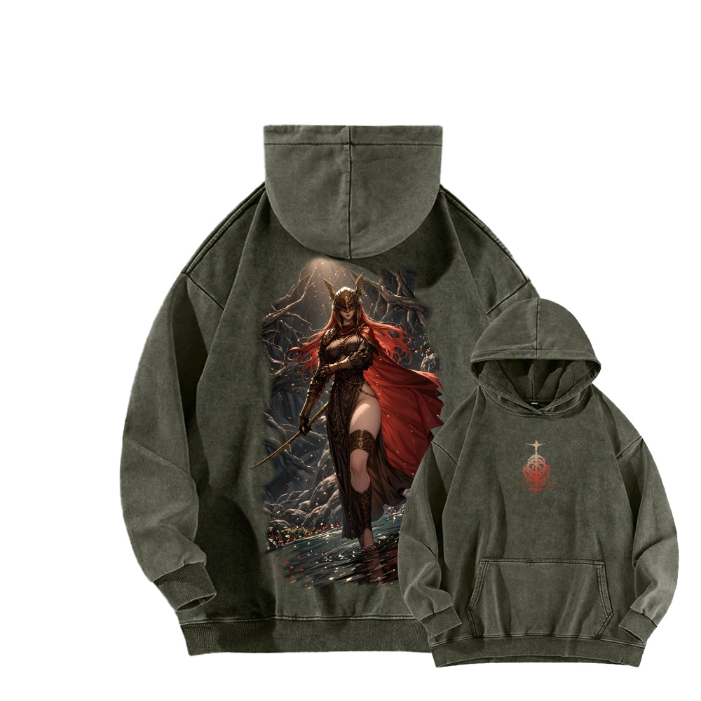 Elden Ring Unisex Washed Hoodie 2604005423
