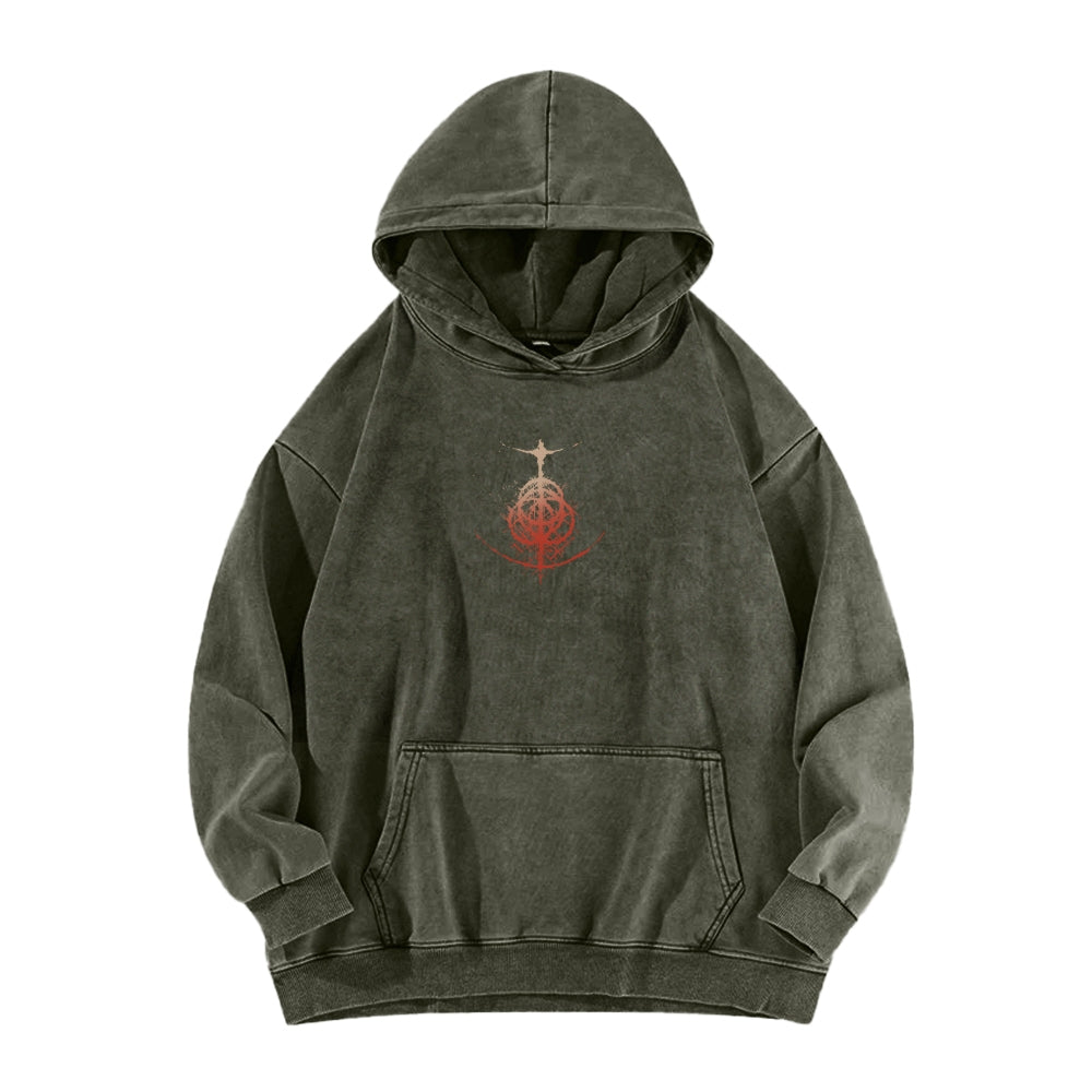 Elden Ring Unisex Washed Hoodie 2604005423