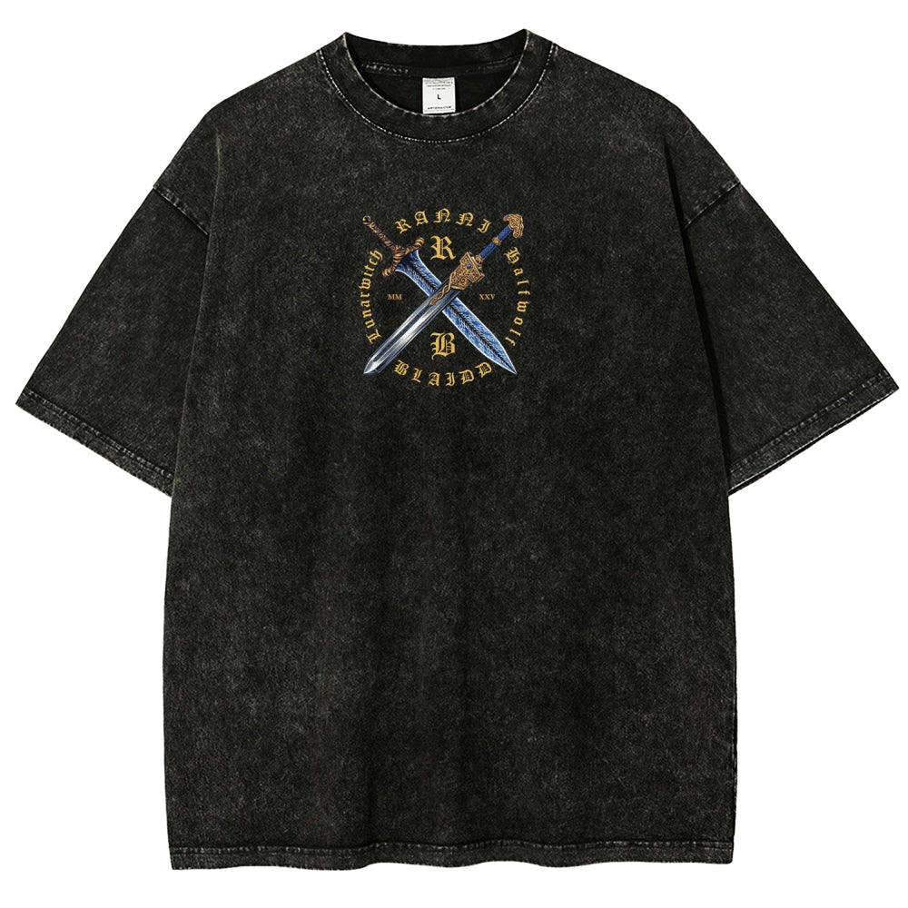 Elden Ring Unisex Fit Washed T-Shirt 2604008971