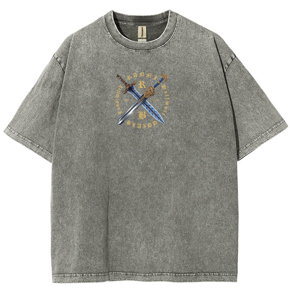 Elden Ring Unisex Fit Washed T-Shirt 2604008971