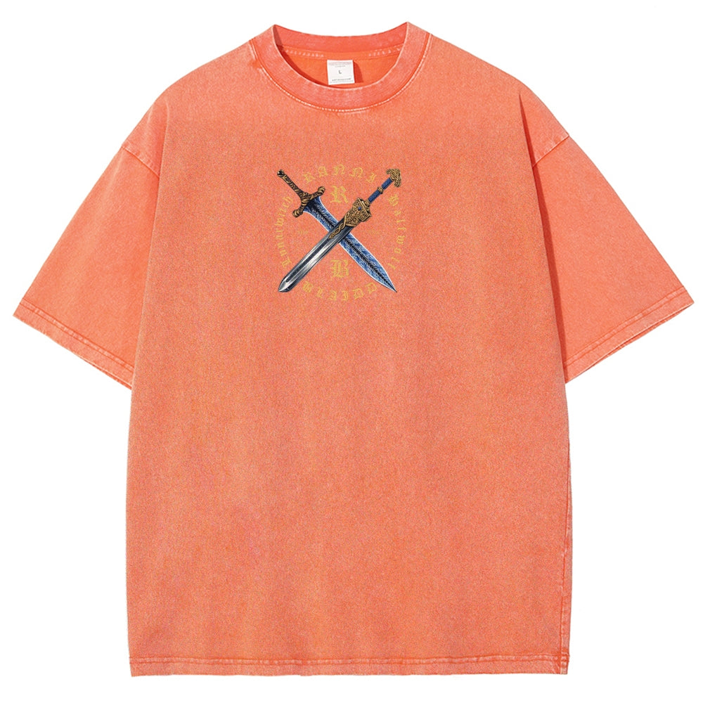 Elden Ring Unisex Fit Washed T-Shirt 2604008971
