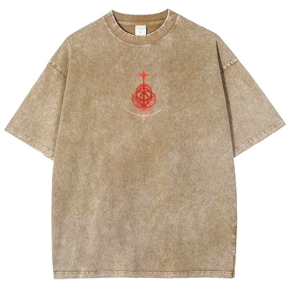 Elden Ring Unisex Fit Washed T-Shirt 2604019631