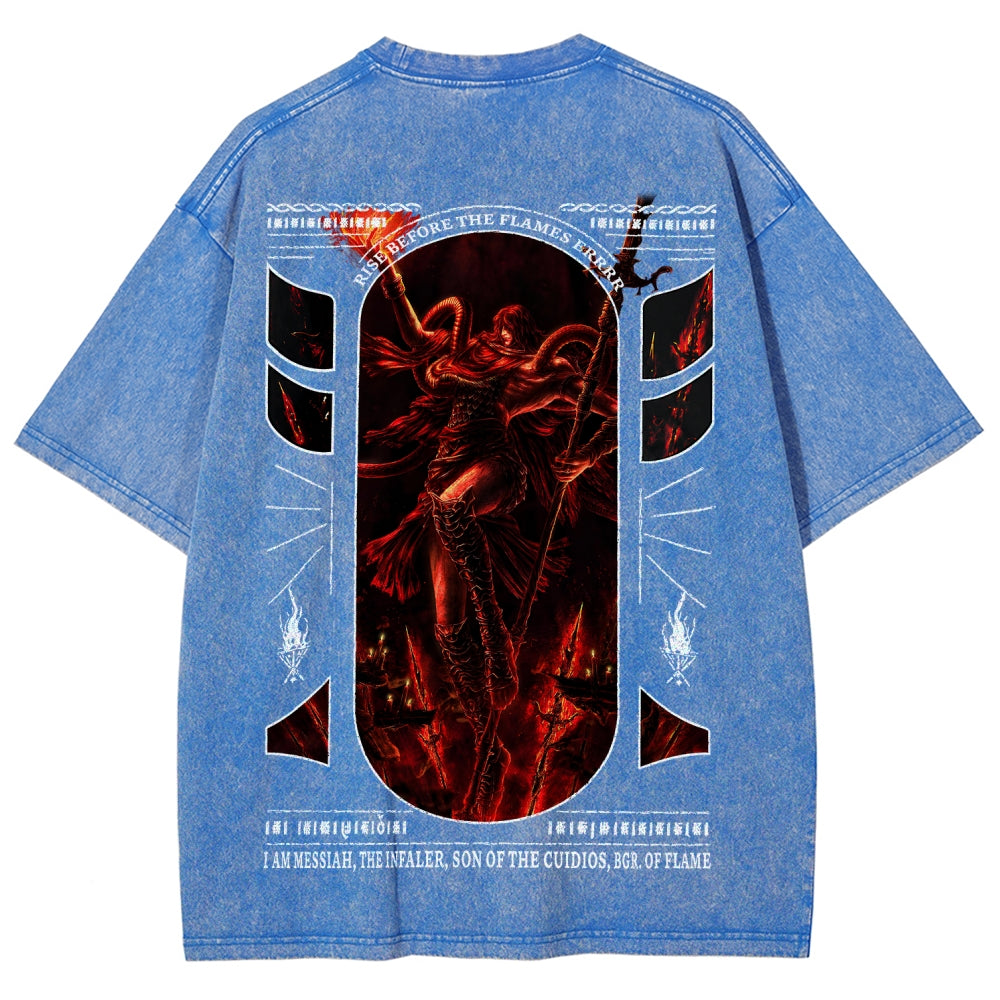 Elden Ring Unisex Fit Washed T-Shirt 2604019631