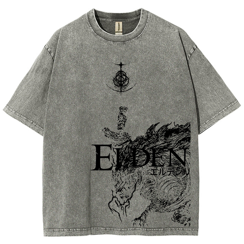 Elden Ring Unisex Fit Washed T-Shirt 2605002946