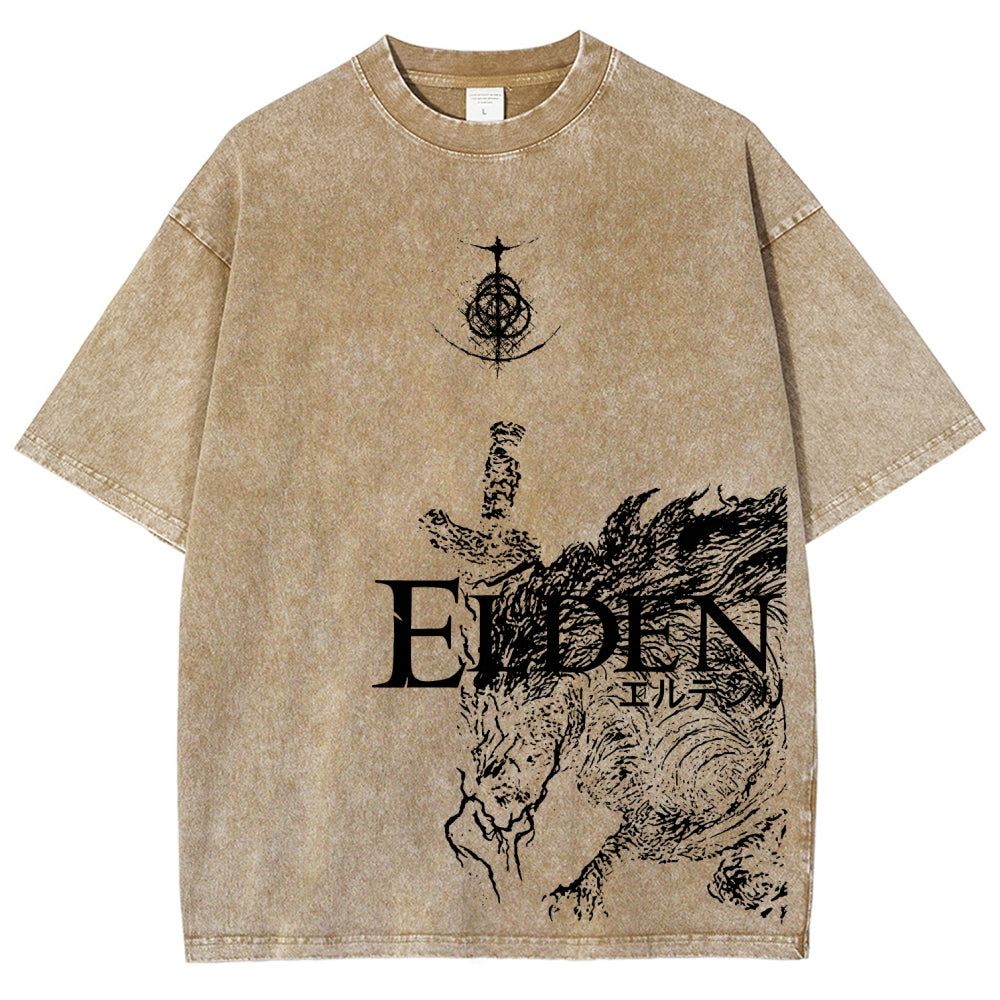 Elden Ring Unisex Fit Washed T-Shirt 2605002946