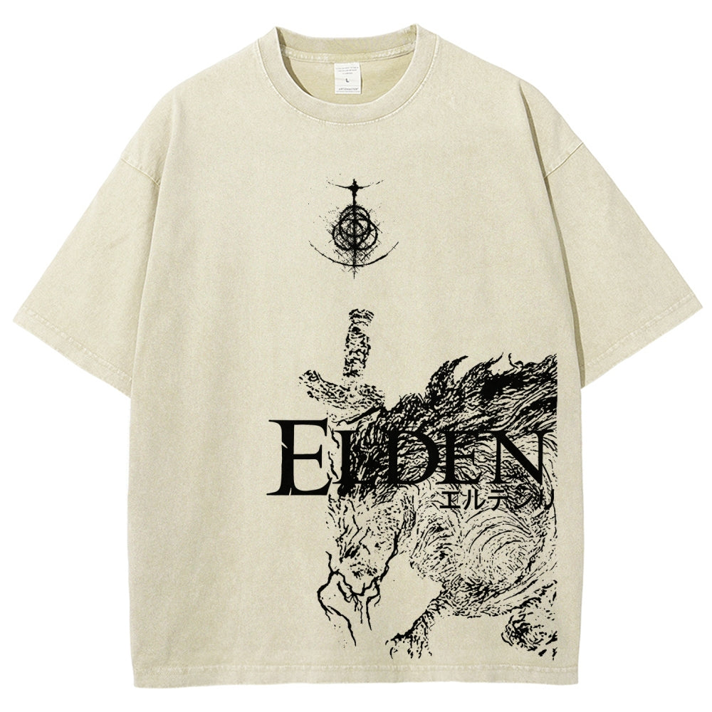 Elden Ring Unisex Fit Washed T-Shirt 2605002946