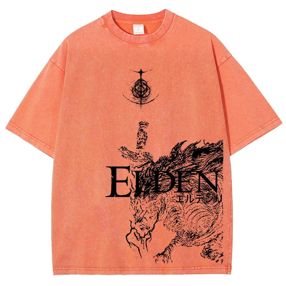 Elden Ring Unisex Fit Washed T-Shirt 2605002946