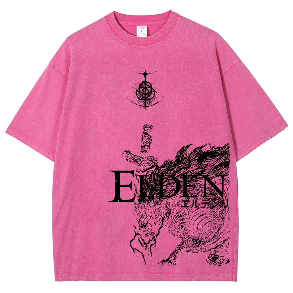 Elden Ring Unisex Fit Washed T-Shirt 2605002946