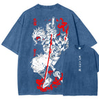 Demon Slayer Unisex Fit Washed T-Shirt 2605013389
