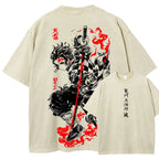 Demon Slayer Unisex Fit Washed T-Shirt 2605013389