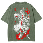 Demon Slayer Unisex Fit Washed T-Shirt 2605013389