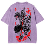 Demon Slayer Unisex Fit Washed T-Shirt 2605013389