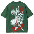 Demon Slayer Unisex Fit Washed T-Shirt 2605013389