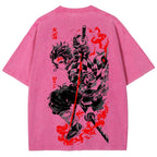 Demon Slayer Unisex Fit Washed T-Shirt 2605013389