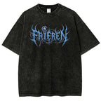 Frieren Unisex Fit Washed T-Shirt 2605013406