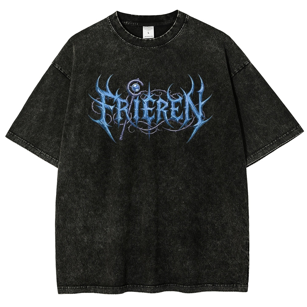 Frieren Unisex Fit Washed T-Shirt 2605013406