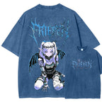 Frieren Unisex Fit Washed T-Shirt 2605013406