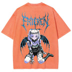 Frieren Unisex Fit Washed T-Shirt 2605013406