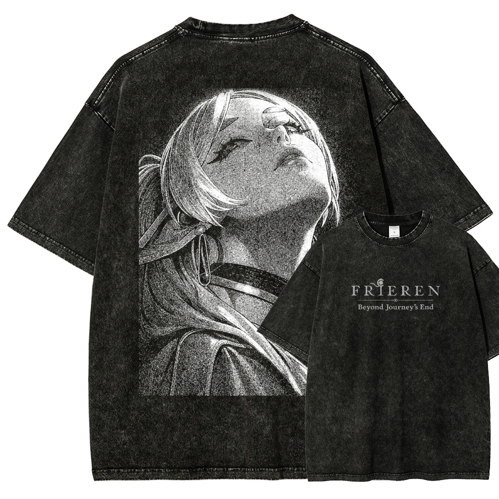 Frieren Washed T-shirt 2605017595