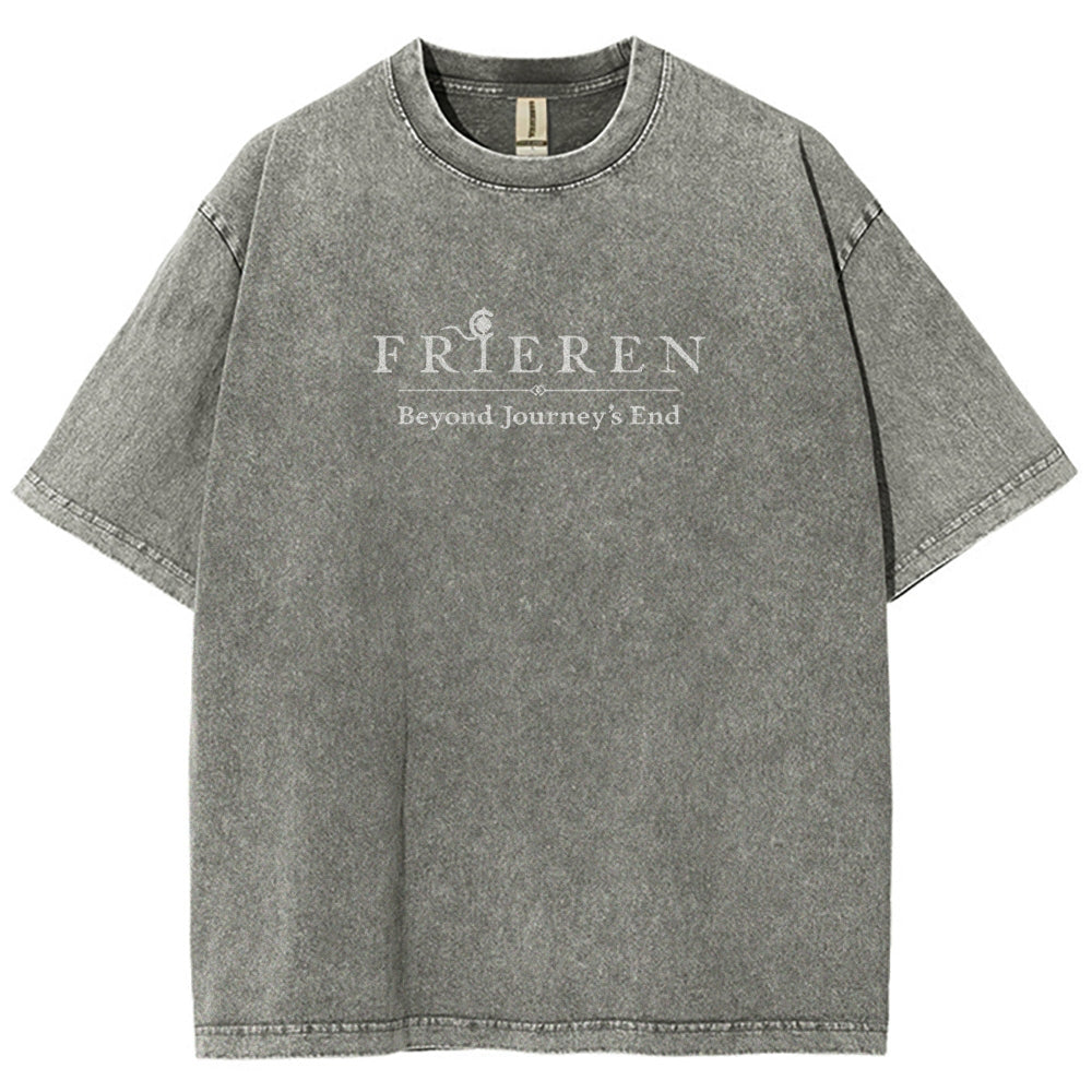 Frieren Washed T-shirt 2605017595