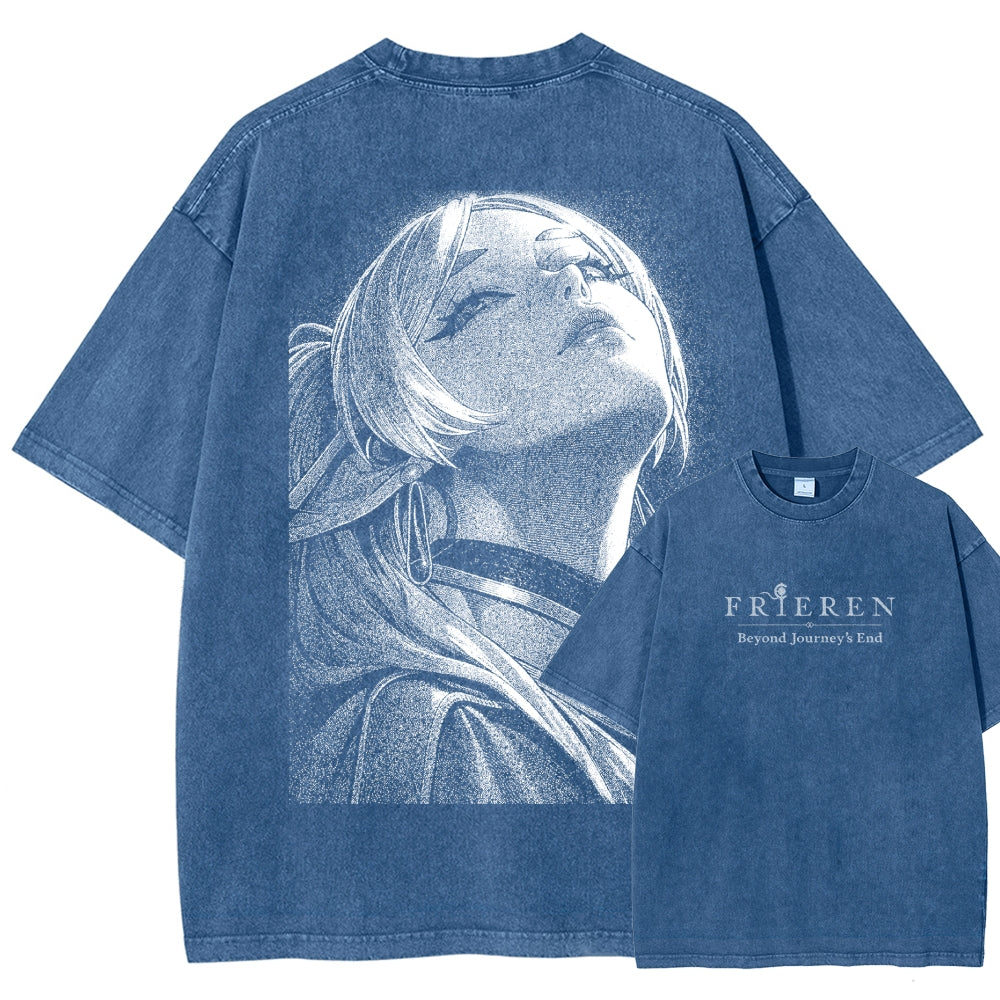 Frieren Washed T-shirt 2605017595