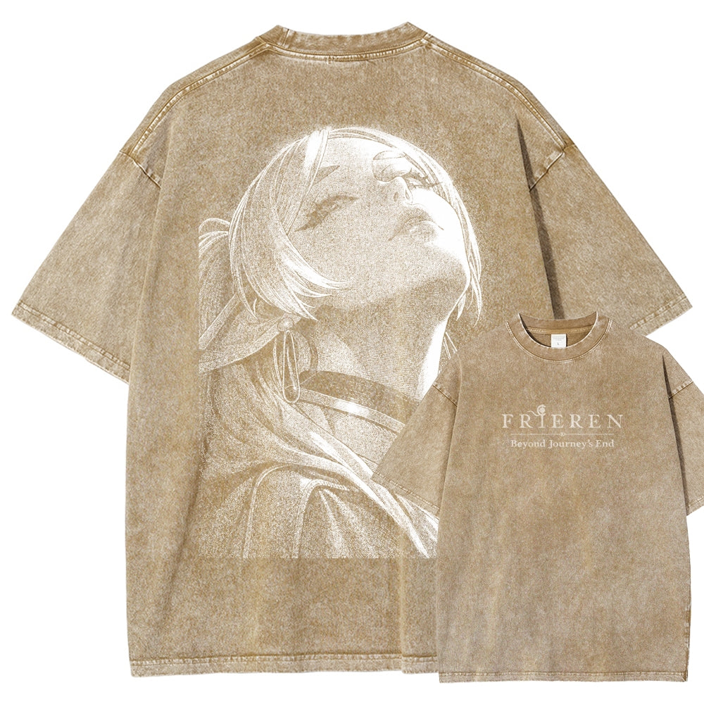 Frieren Washed T-shirt 2605017595