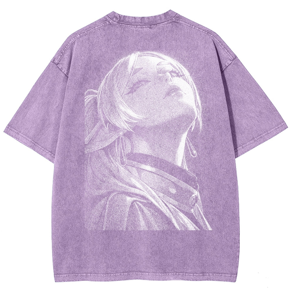 Frieren Washed T-shirt 2605017595