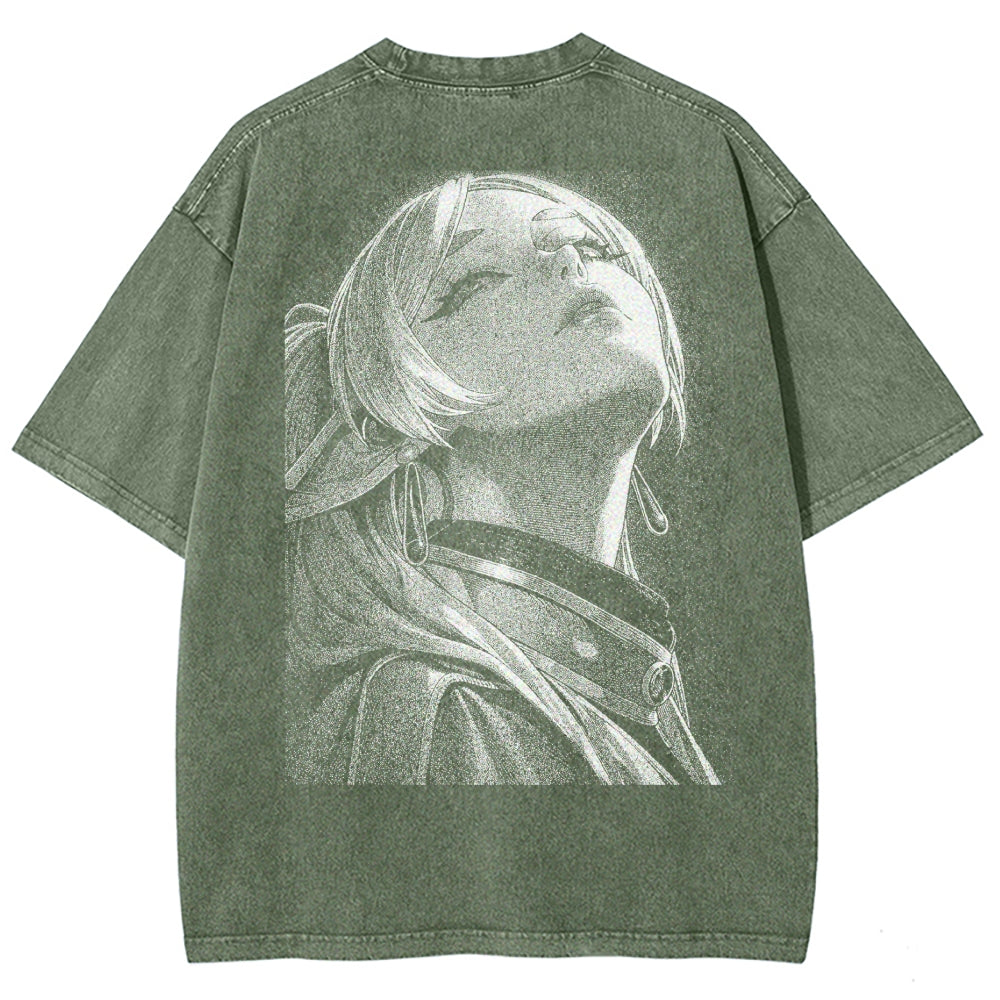 Frieren Washed T-shirt 2605017595