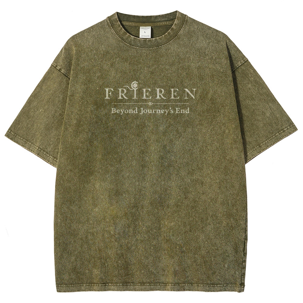 Frieren Washed T-shirt 2605017595
