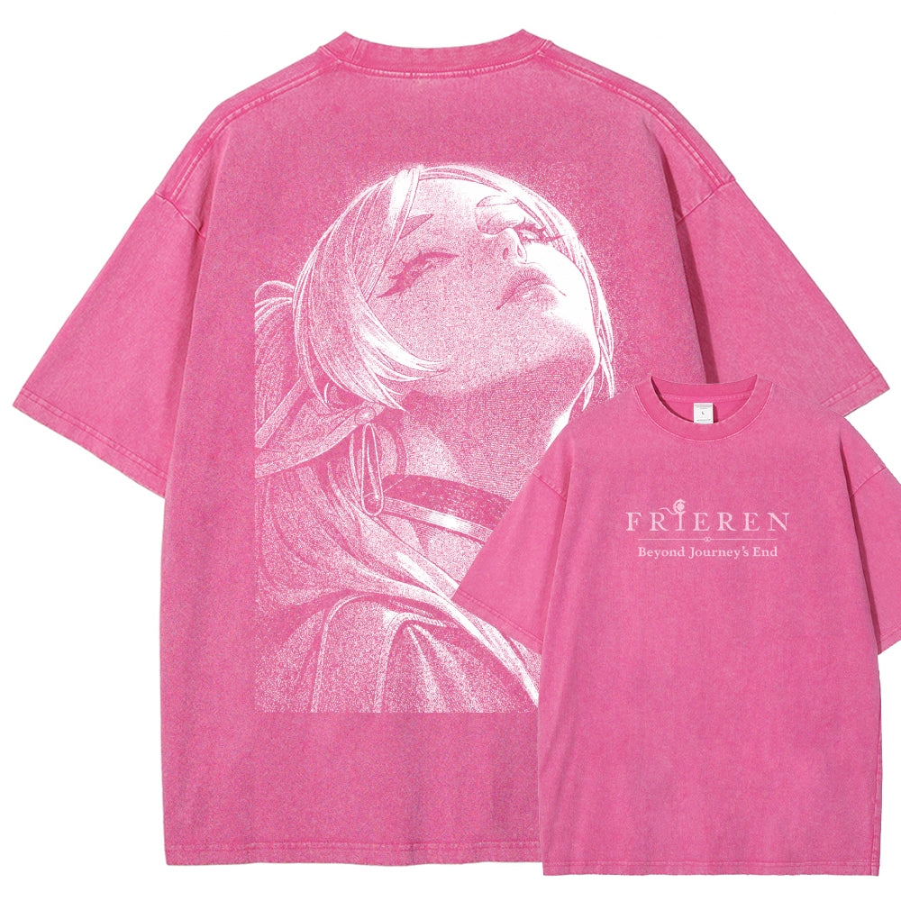 Frieren Washed T-shirt 2605017595