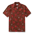 Valentine's Day Hawaiian Shirts For Men Gorgeous Rose Print Shirt Short Sleeve