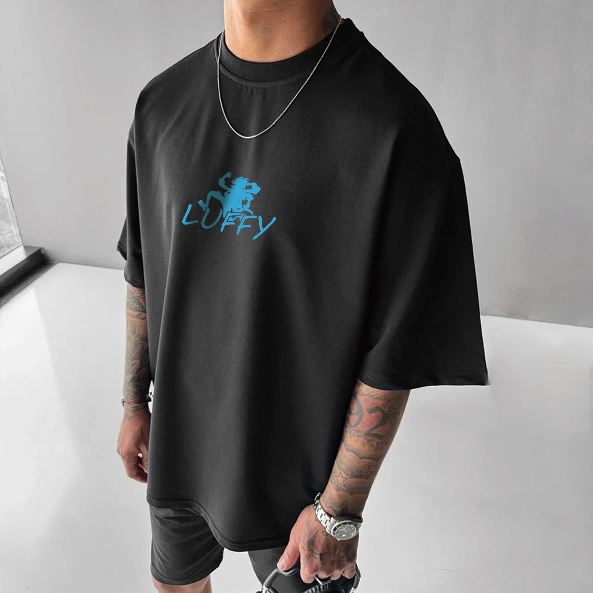 Unisex Anime Inspired Vintage T-Shirt丨