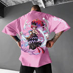Unisex Anime Inspired Vintage T-Shirt
