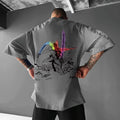 Unisex Anime Inspired Vintage T-Shirt丨
