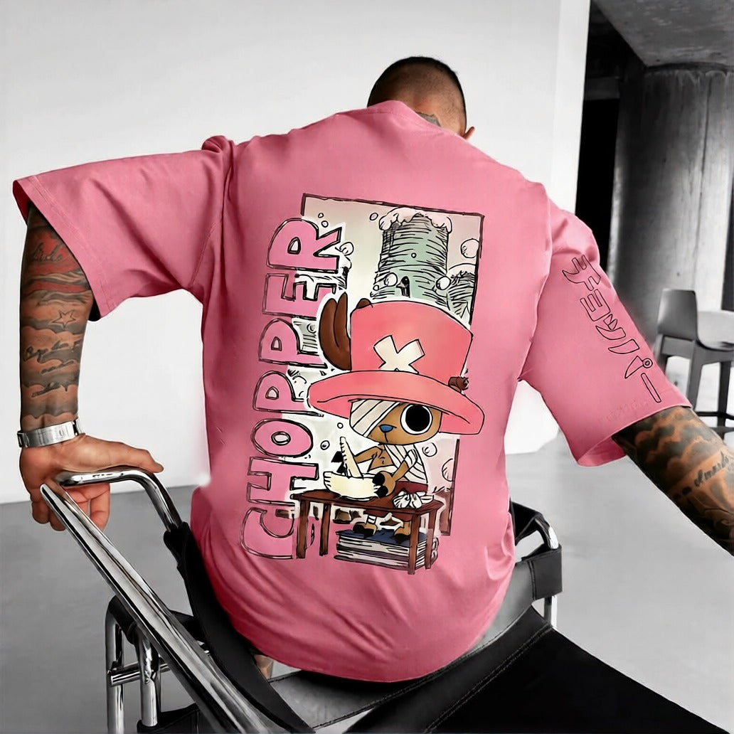 Unisex Anime Inspired Vintage T-Shirt