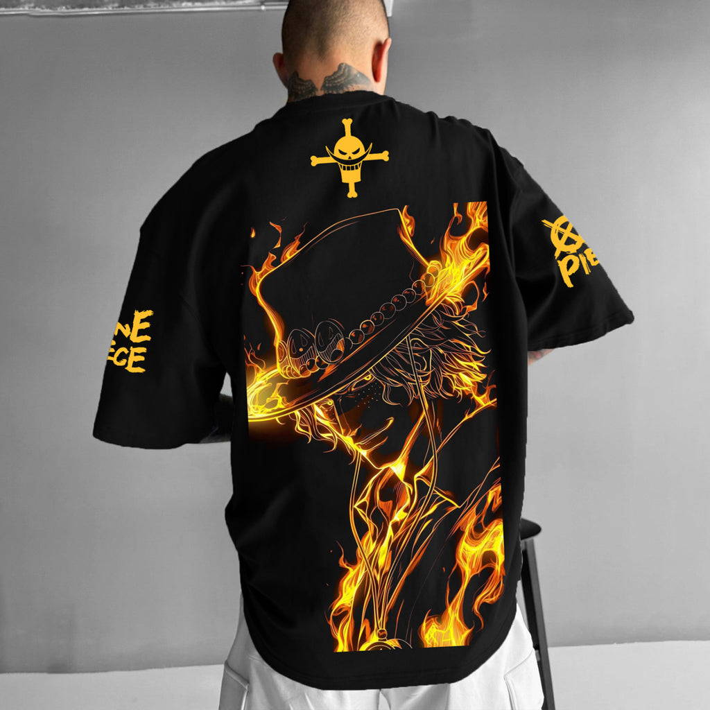 Unisex Anime Inspired Vintage T-Shirt丨