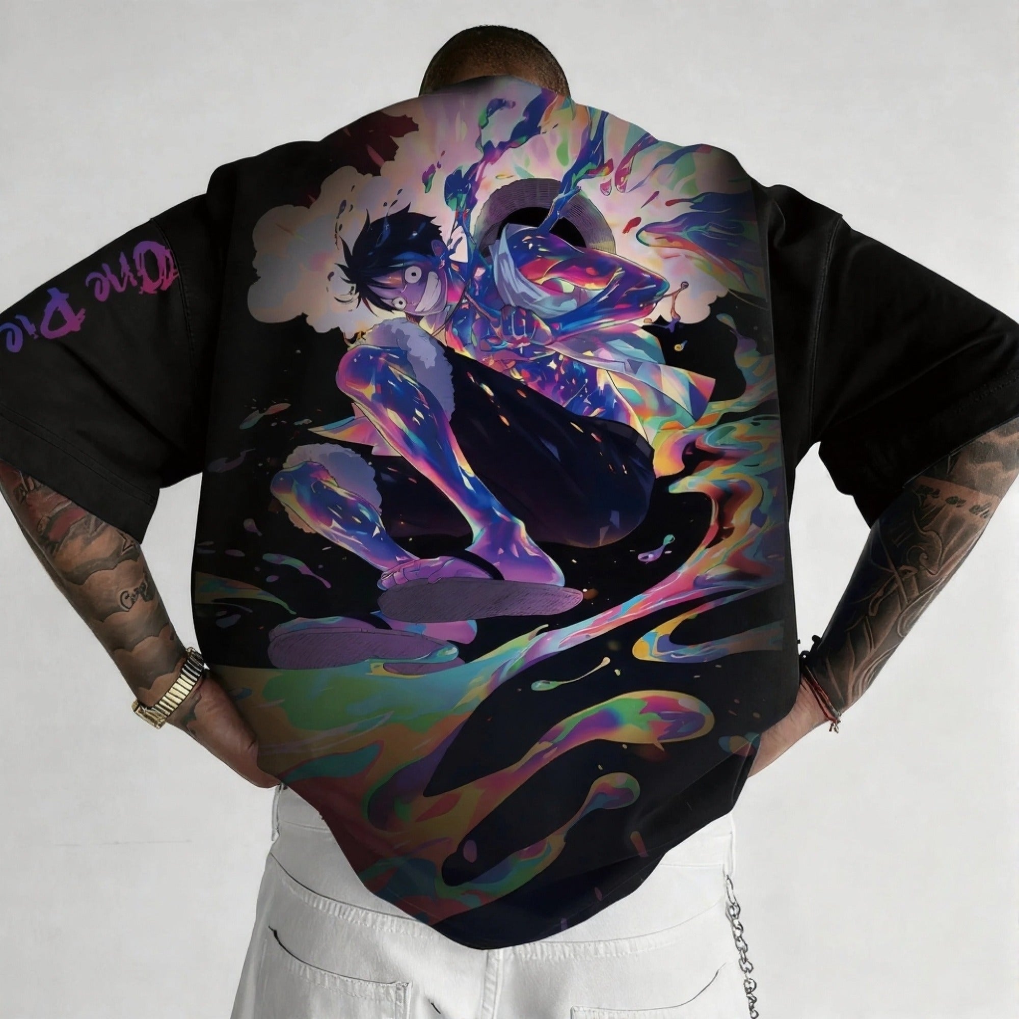 Unisex Anime Inspired Vintage T-Shirt