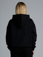 Basic Crop Zip Hoodie