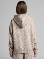 Basic Crop Zip Hoodie