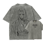 Naruto Unisex Fit Washed T-Shirt 2504009774