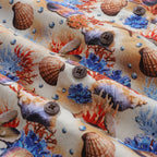 Hawaiian Shirt For Men Secrets of the Sea Shirt Camp Collar 100% Cotton