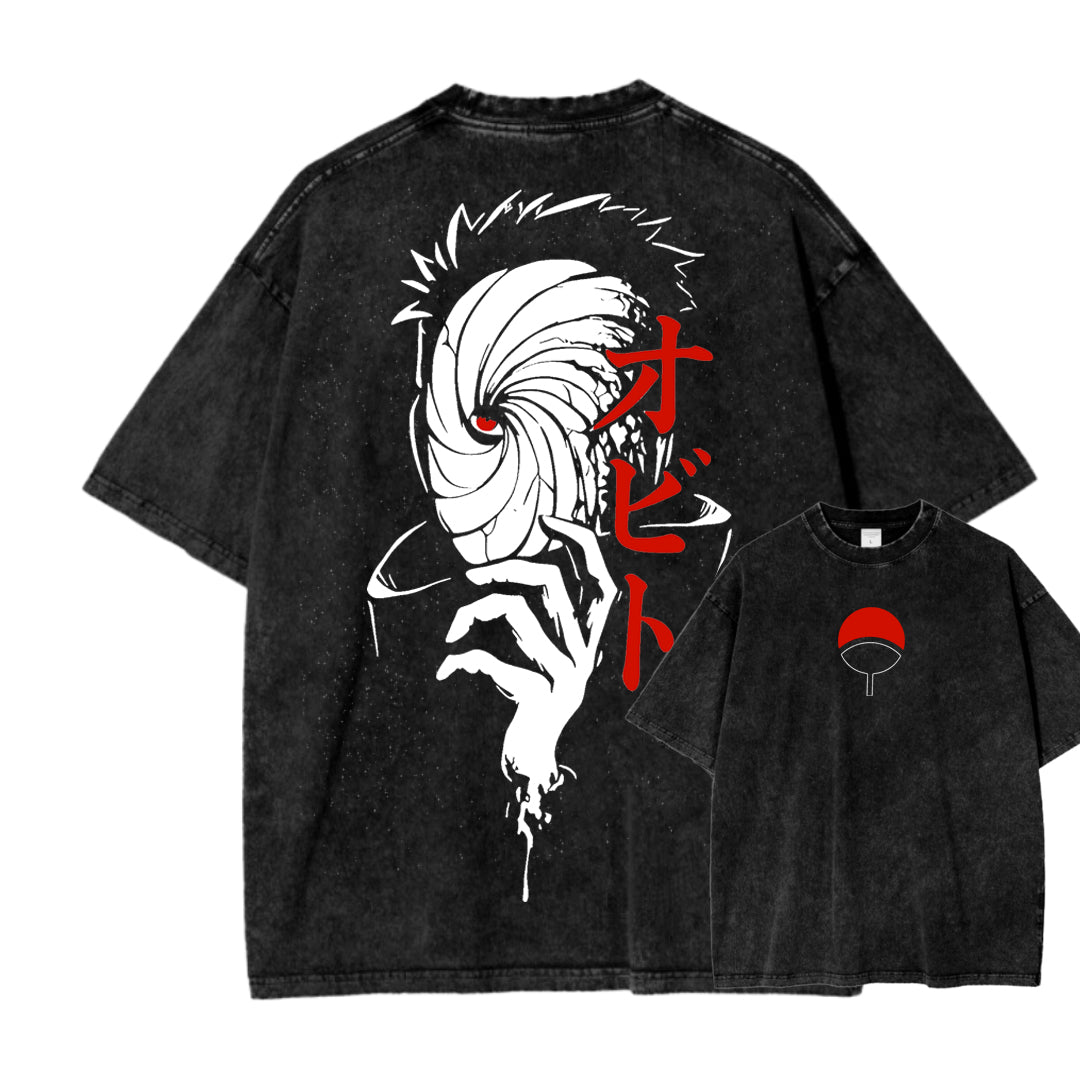 Naruto Unisex Fit Washed T-Shirt 2504009778