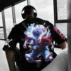 Unisex Anime Inspired Vintage T-Shirt丨