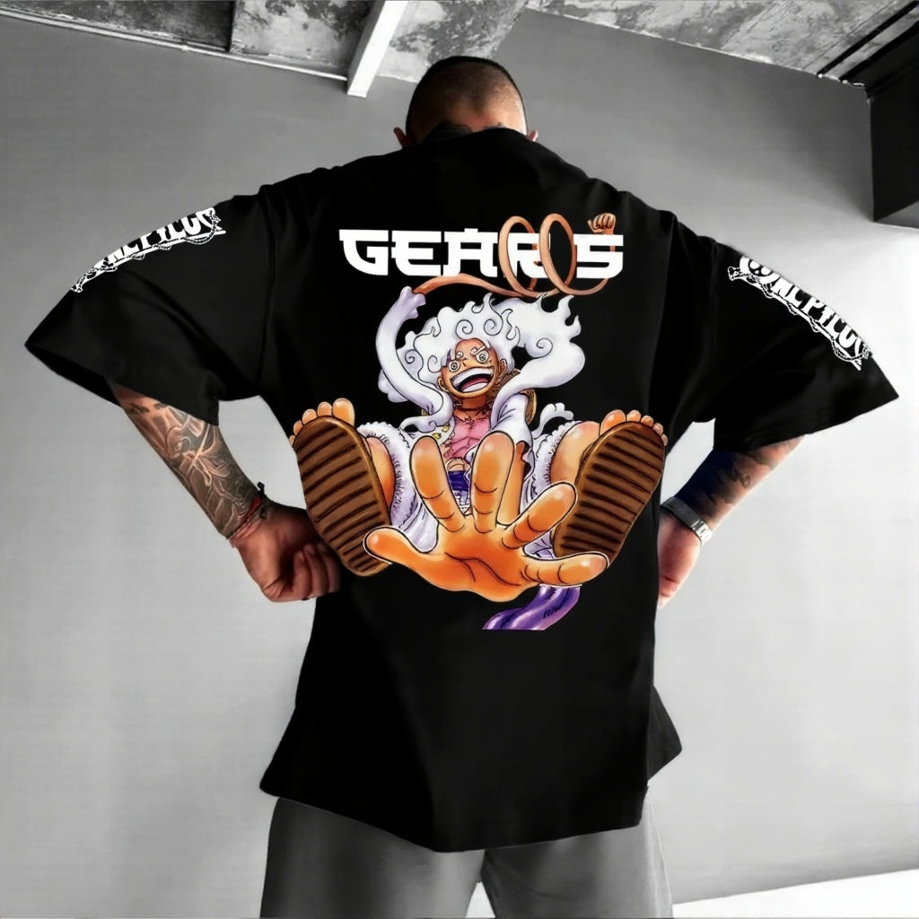 Unisex Anime Inspired Vintage T-Shirt