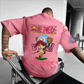 Unisex Anime Inspired Vintage T-Shirt丨
