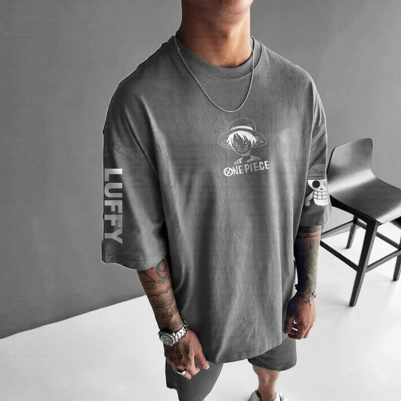 Unisex Anime Inspired Vintage T-Shirt