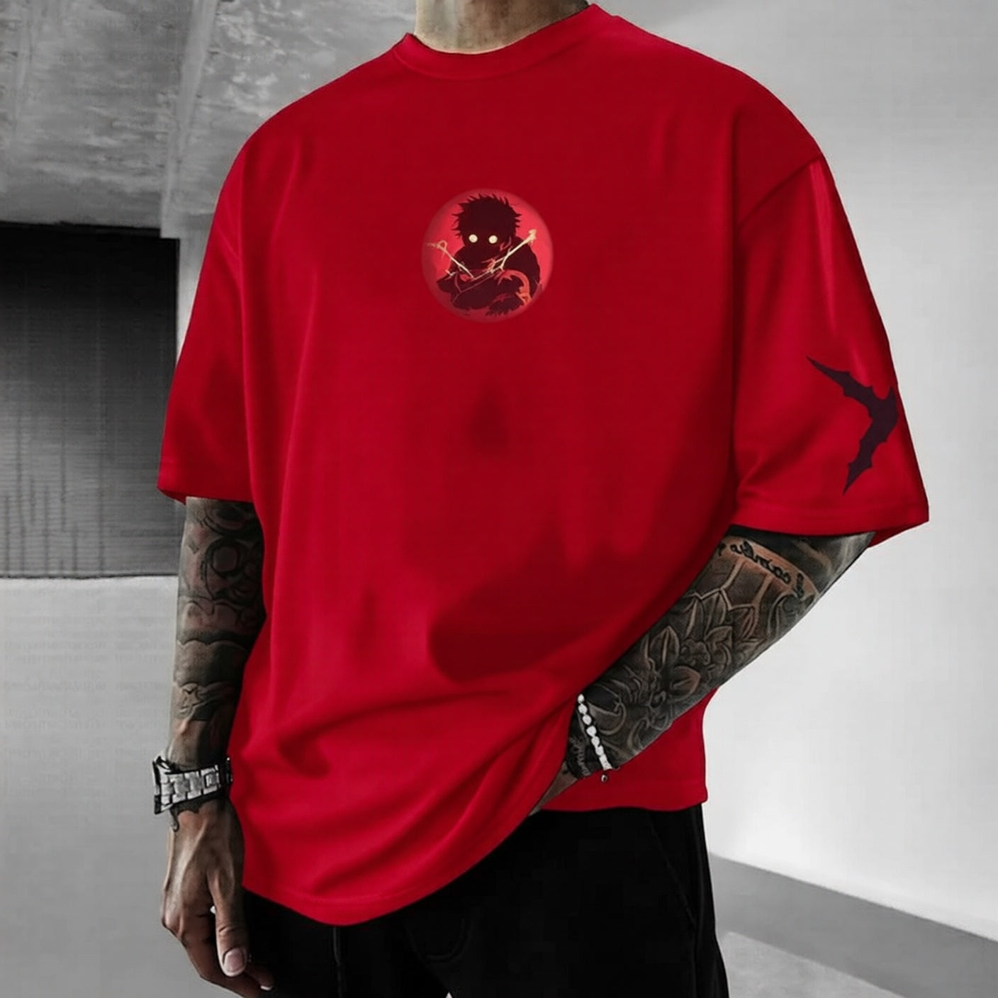 Unisex Anime Inspired Vintage T-Shirt