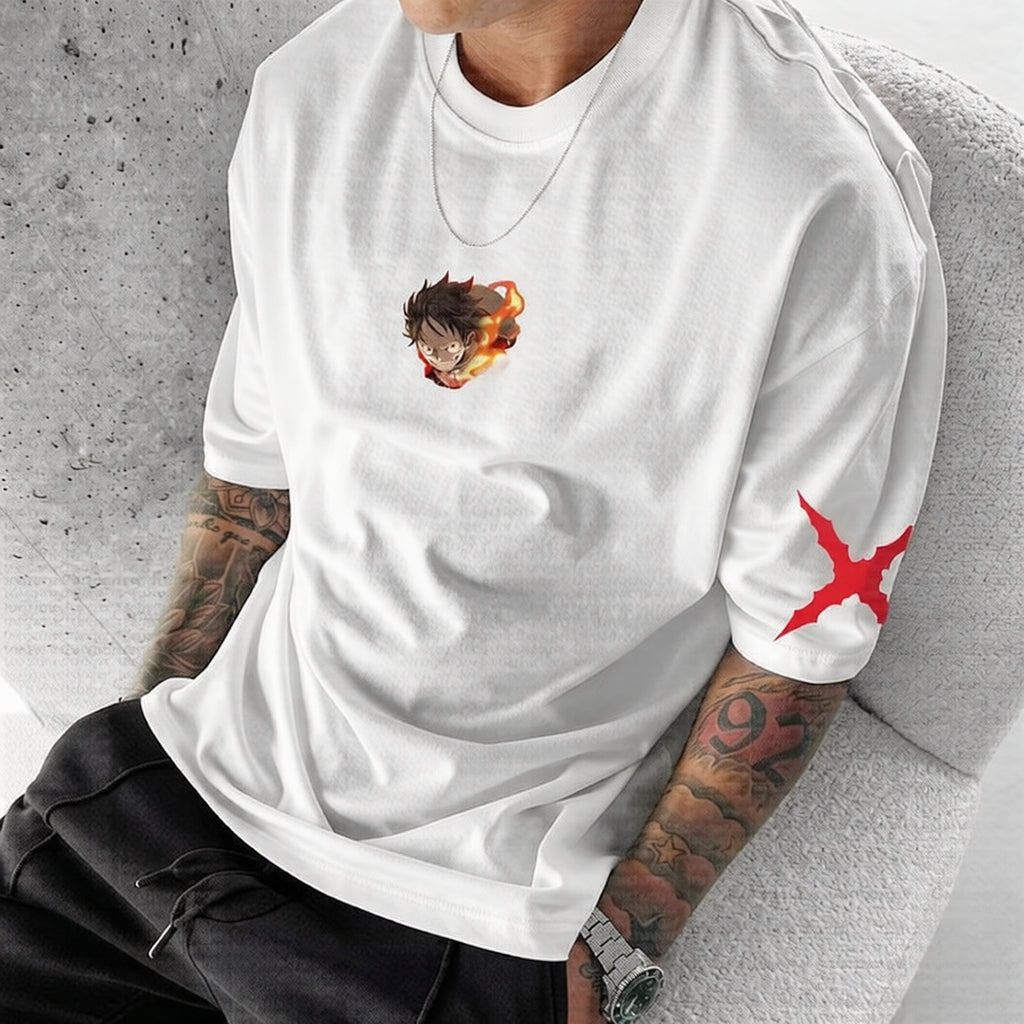 Unisex Anime Inspired Vintage T-Shirt