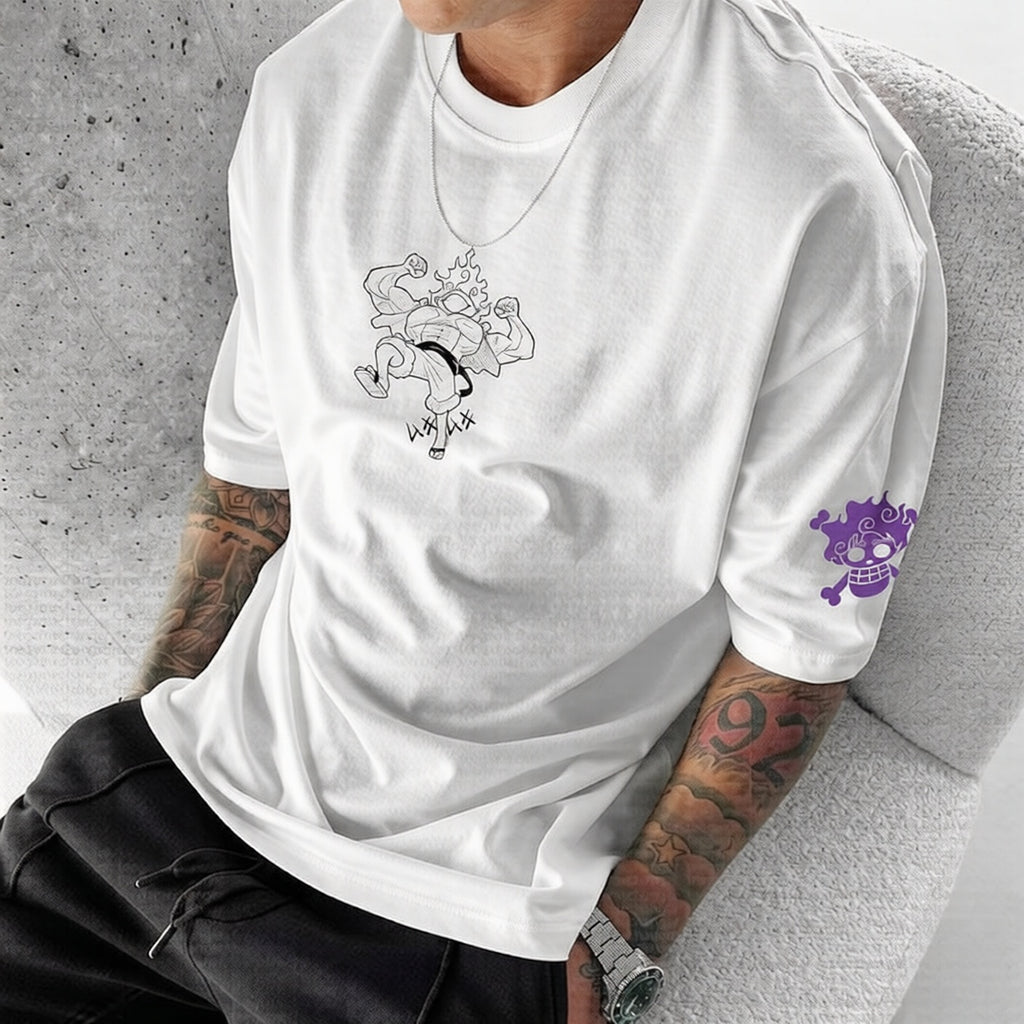 Unisex Anime Inspired Vintage T-Shirt
